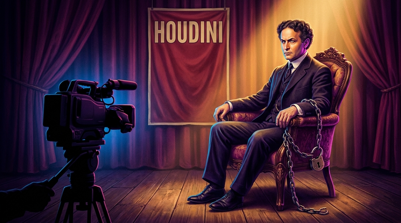 Fox Nation's New 'Houdini: Back from the Dead' Puts an AI-Generated Houdini in the Interview Chair